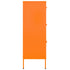 Lady Jillian -  Drawer Cabinet Orange 80x35x101,5 cm Steel